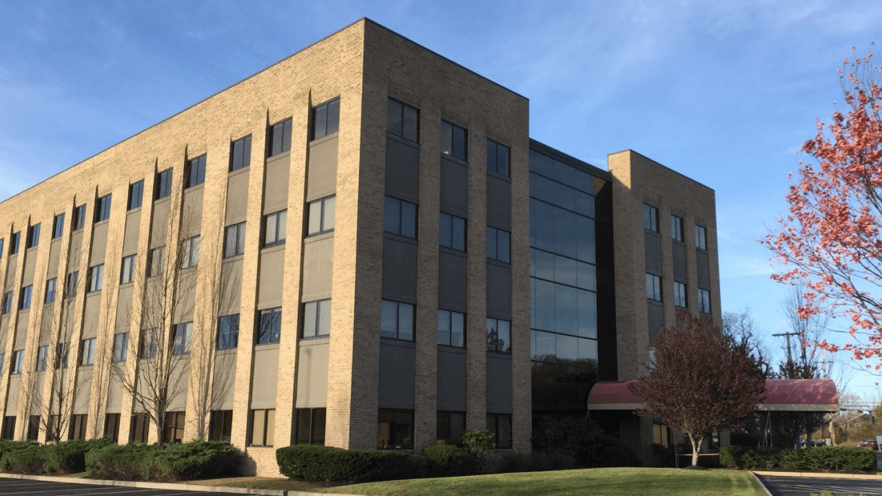 Comsearch office building exterior on a clear day.